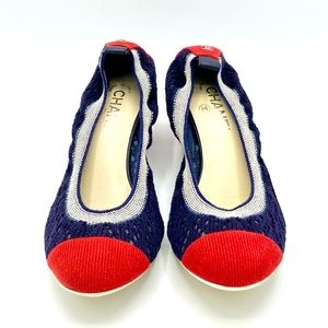 Chanel Red White & Blue Pumps